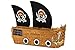 Trendario Pinata Piratenschiff, Ideal zum Befüllen mit Süßigkeiten und Geschenken - Piñata für Kindergeburtstag Spiel, Geschenkidee, Party, Hochzeit