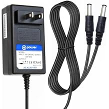 T POWER 12V Dual Charger for Quinear Cincom Fit King Knee Massager Leg Knee Brace Wrap Model QN-031K, FT-032K, CM-066K Ac Dc Adapter Power Supply Cord