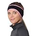 TrailHeads Women’s Ponytail Headband – black / fast pink
