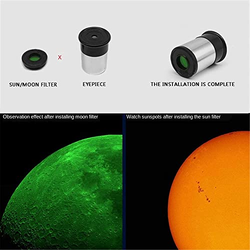 Image of Reflector Telescope Model F70076 Astronomical Telescope- HD Precise Optics -(with Full Size Stand-for)