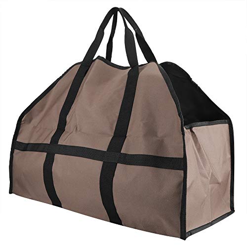 Bolsa de toras, bela e prática sacola de toras portátil resistente a rasgos dobrável com material de