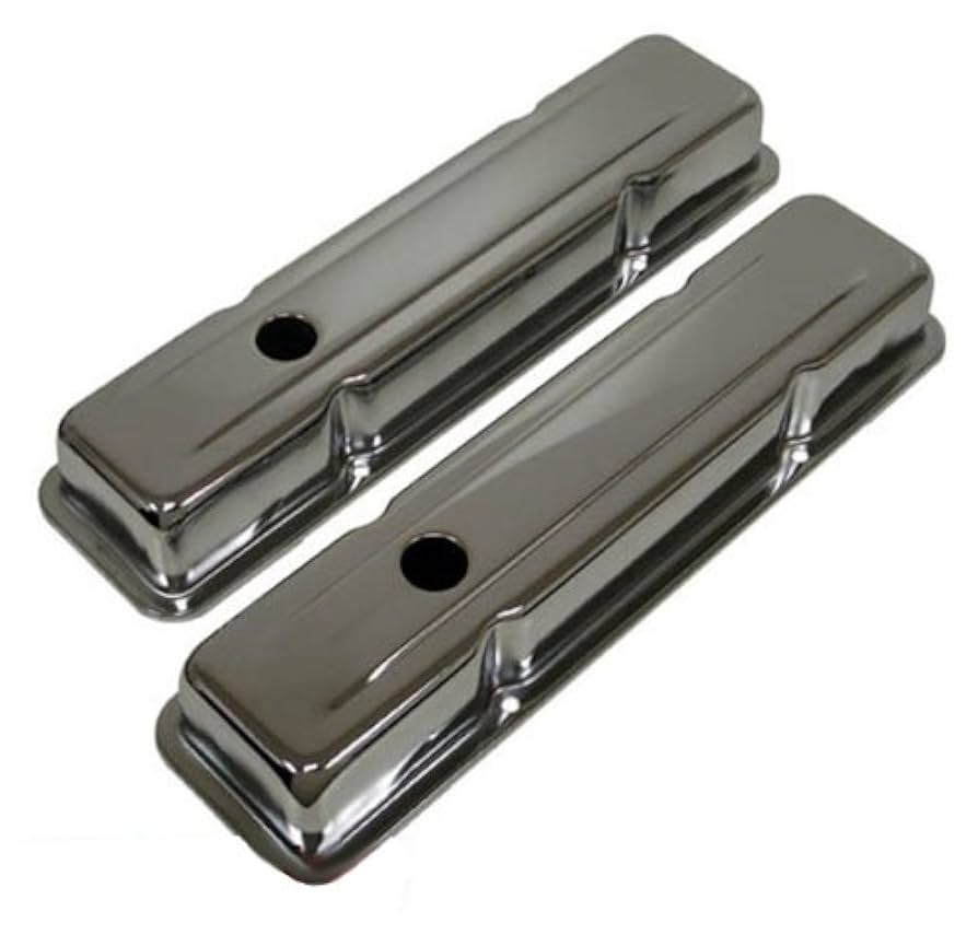 シボレー　スモールブロック　V8 283-350 用　バルブカバー　ショート Amazon | 1958-86 シボレースモールブロック283-305-327-350-400