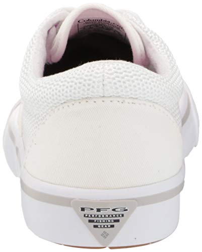 Columbia Women's Slack Water Pfg Lace Boat Shoe, White/Foxglove, 9 #TOP2