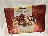 Cos-Sl Kirkland European Cookies with Belgian Chocolate 15 Variety Flavors (4 Pack 49.4 Oz Box)