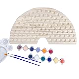AMISENK Regenbogen Puzzle Spielzeug Zusammengebaut Farbsortierung Baustein Logarithmisches Vorschul Pädagogisches Puzzle Spielzeug Für Kinder Harz Farbpigmentpulver