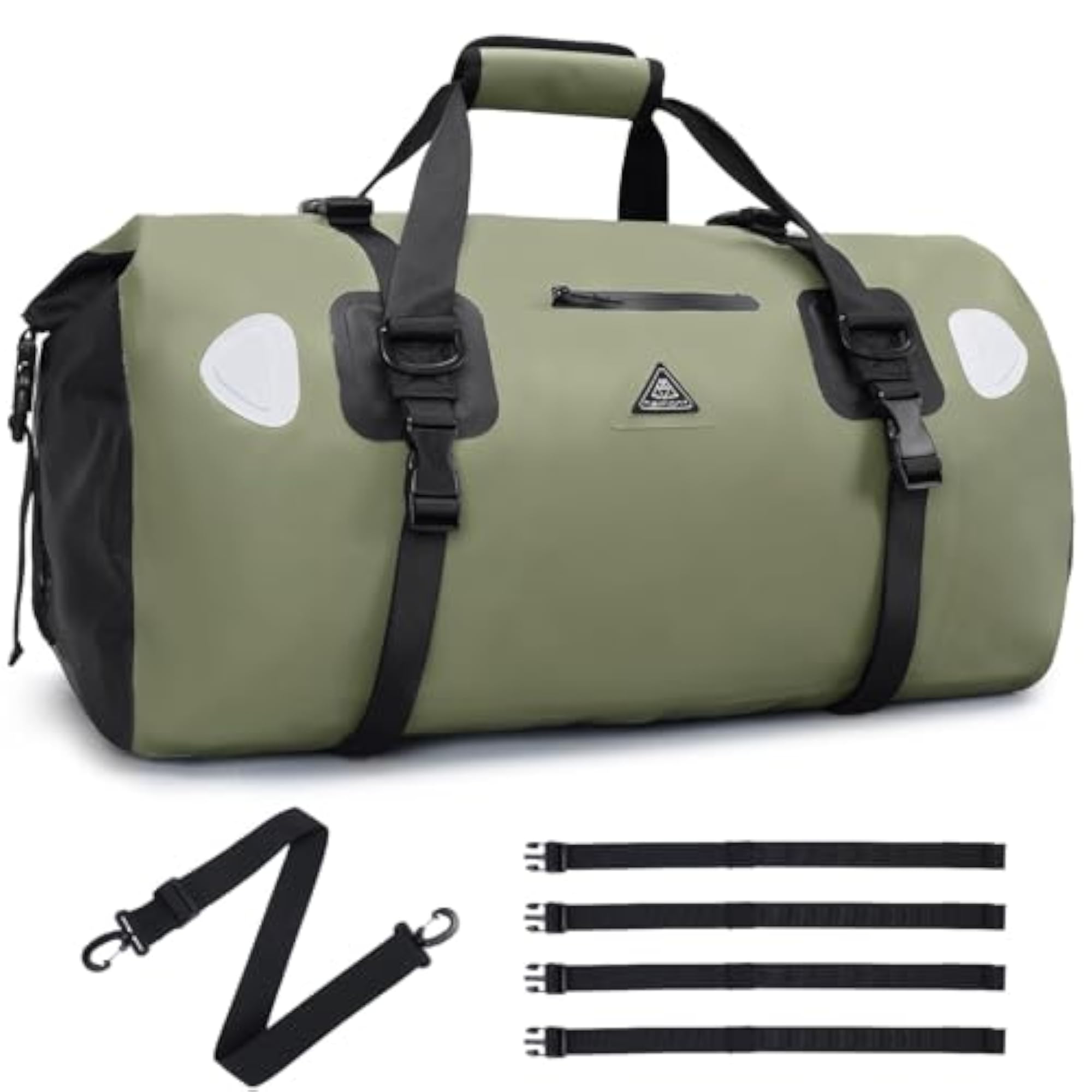 70L Waterproof Duffel Bag with Quick-Attach Straps