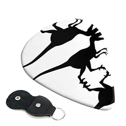 Velociraptor Dinosaure Lot de 6 médiators pour guitare acoustique, guitare électrique, basse, ukulélé – fin, moyen et… - Les Beatles, Paul McCartney, John Lennon, RIngo Starr, George Harrison