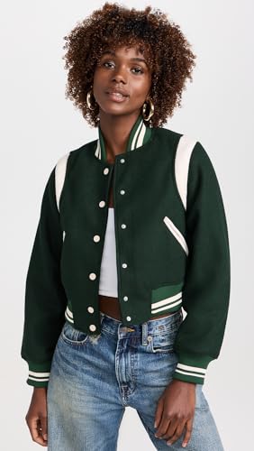 [BLANKNYC] Womens Woven Varsity Bomber Jacket2