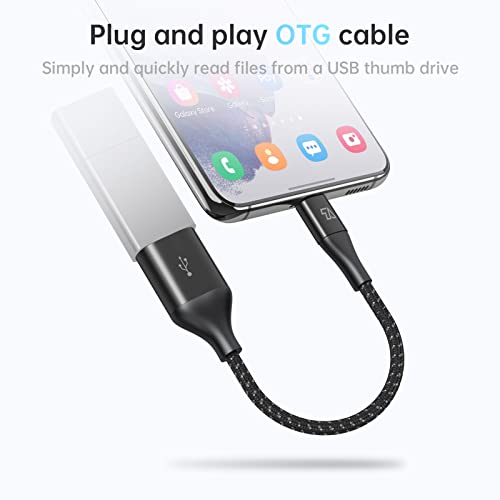 Teleadapt Usb C To Usb Adapter 3.1, Otg Adapter, 10Gbps Usb Type C To Usb Adapter, Usb-C To Usb-A Female Otg Cables Compatible For New Macbook Pro, Ipad Air 2020, Galaxy S20/S10/S9/S8 And More #TOP1
