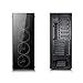 darkFlash Phantom Black ATX Mid-Tower Desktop Computer Gaming Case USB 3.0 Ports Tempered Glass Windows with 6pcs 120mm LED DR12 RGB Fans Pre-Installed…