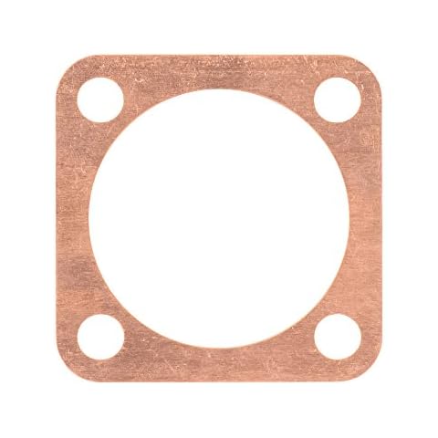 BBR Tuning 2-Stroke Motorized Bicycle High Performance Copper Head Gasket For High Compression Cylinders – Gas Bike Upper Head Gasket Upgrade Cover