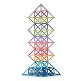 BANBBY 145pcs Magnetic Toys Upgraded 2.28 inches Building Sticks Set for Kids Magnet Games (10 Colors)
