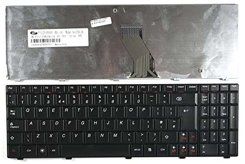 Clavier Lenovo V-109820AK1-UK noir Power4Laptops avec touches silencieuses