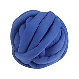 Chunky Cotton Yarn   1 Roll(20 Yards Bulky Giant Yarns | Chunky Cotton Yarn For Arm Knitting, For Weave Craft Crocheting, Texture Will Keep You Warm And Comfortable