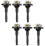 Set of 6 Delphi Direct Ignition Coils for BMW E30 E36 E34 325i 325is 525i M3 L6