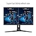 ASUS ROG Strix 27” 1440P Gaming Monitor (XG27AQMR) - 27”, QHD (2560 x 1440), Fast IPS, 300Hz, 1ms, G-SYNC Compatible, FreeSync Premium Pro, Extreme Low Motion Blur Sync, DisplayPort, DisplayHDR 600