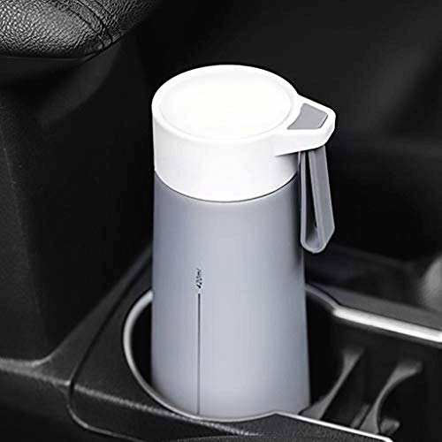 Twdyc Simple Modern Vacuum Insulated Flask Handle Lid Double Wall Stainless Steel Reusable Leakproof #TOP5