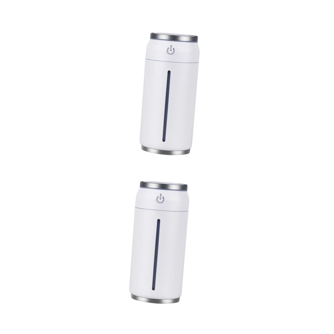 Humidificateur de bureau blanc pour chambre et coin travail avec veilleuse douce