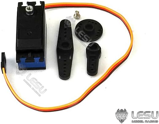 TOUCAN RC HOBBY LESU 14KG Metal Gear Servo for 1/14 RC Tractor Truck DIY for Tamiya Model Car