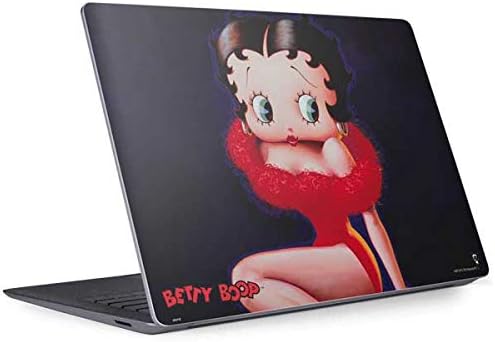 Skinit Decal Laptop Skin Compatible with Surface Laptop 3 13.5in - Officially Licensed Betty Boop Betty Boop Red Dress Design