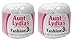 Aunt Lydia's Crochet Thread - Size 3 - (2-Pack) With Placemat Pattern (White)