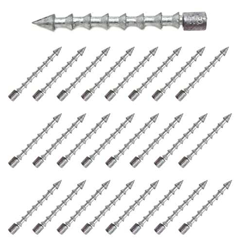 Reaction Tackle Lead Nail Weights - 1/8 oz