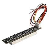LED-Musikpegelanzeige, 12-Bit-Dual-K-VU-Messgerät mit TI-Signalisolierung, einstellbare Bargeschwindigkeit und AGC-Modi für 7 V-12 V DC Audiosysteme (B)