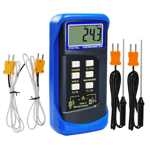 Sonde Thermocouple Type K Céramique - Jusqu'à 1300°C, Longueur 300mm, Pour Four Et Thermomètre Numérique