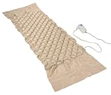 Drive Medical Med Aire Alternating Pressure Pump and Pad System, Variable Pressure with End Flaps, 123" x 36" x 2.5"