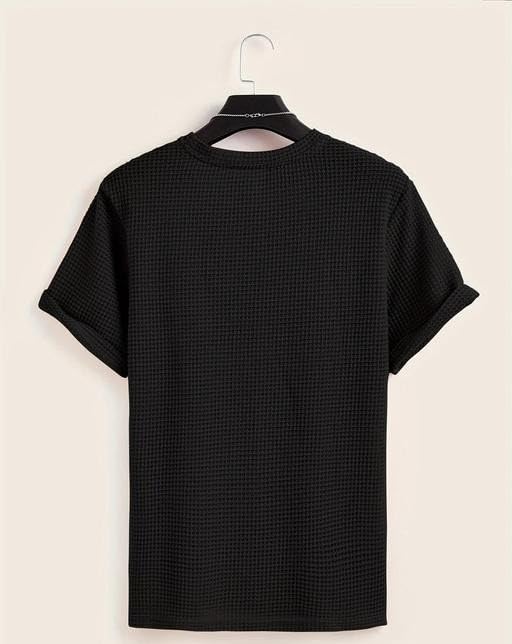 Image of Men Trendy Stripes Half Sleeves Comfortable, Breathable, Lightweight, Skin Friendly T-Shirt