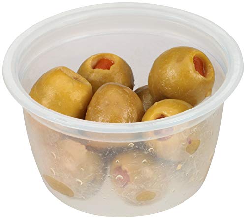 Pearls Pimiento Stuffed Manzanilla Olives, 1.6 Ounce Cup -- 96 per case.