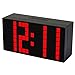 Produktbild Redlution LED Digitaluhr Wecker mit Wiederholter Schlummerfunktion Big Jumbo Zahlen Wand Tischuhr Sensorlicht Und Nachtlicht Elektronischer Wecker (Rot)