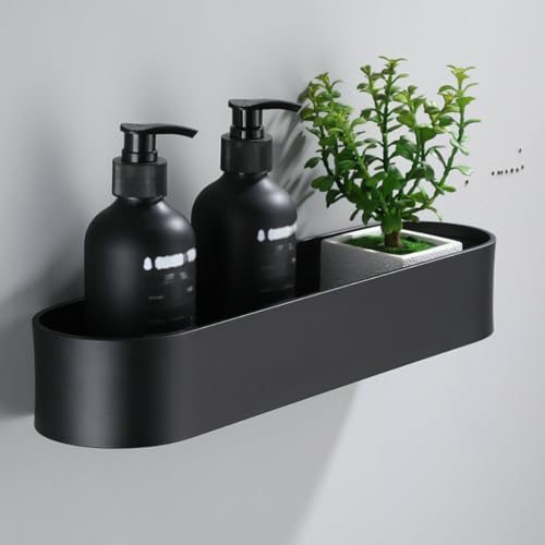 Plateforme antidérapante et drainage rapide pour cette étagère de douche