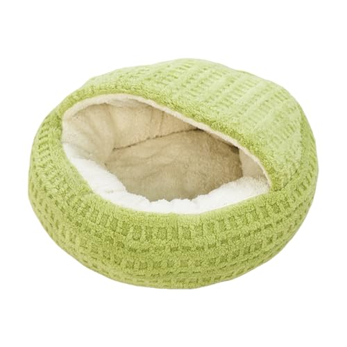 フード付き猫用ベッド - 小型の保温快適滑り止め犬用ベッド,ハウス と テント の ペット 用 子犬 ネスト - 家庭 アパート 寝室 リビングルーム バルコニー 用