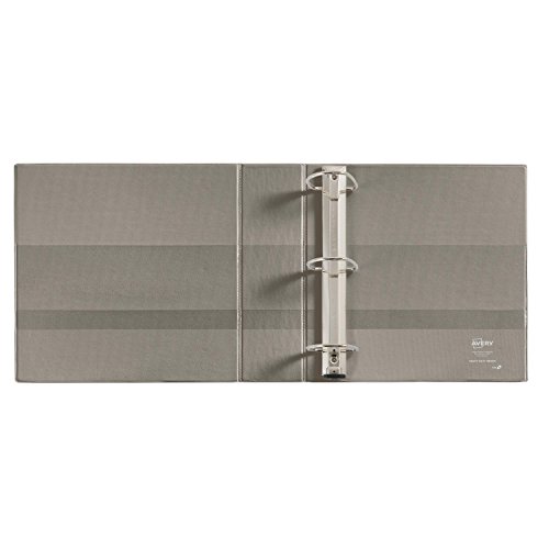 Image of Avery Heavy-Duty View Binder with 3-Inch One Touch EZD Rings Sand (79334)