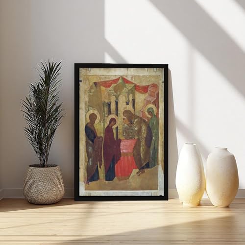 Impression sur toile de qualité supérieure Présentation de Jésus au temple Rublev