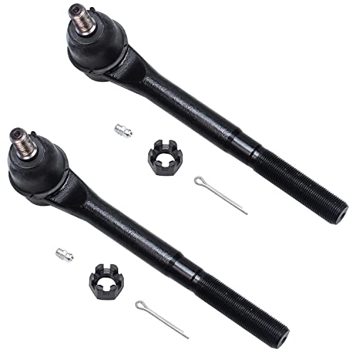 Image of Detroit Axle - 2WD Front Upper Control Arm Tie Rod Replacement for 2002-2002 Dodge Ram 3500 w /Solid Front Axle - 8pc Kit