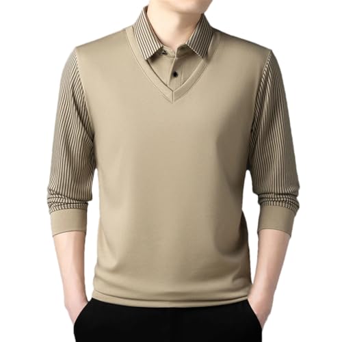Faux col homme rayé parfait sous un pull pour les affaires