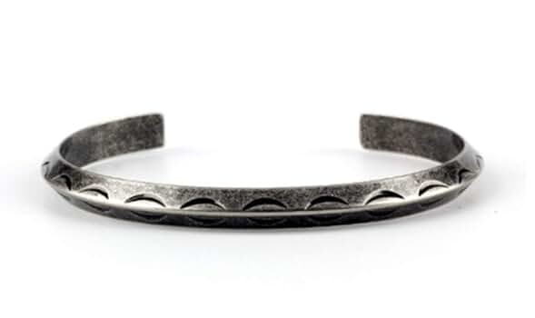 Amazon | [ドナリー] バングル ブレスレット 民族風 シルバー