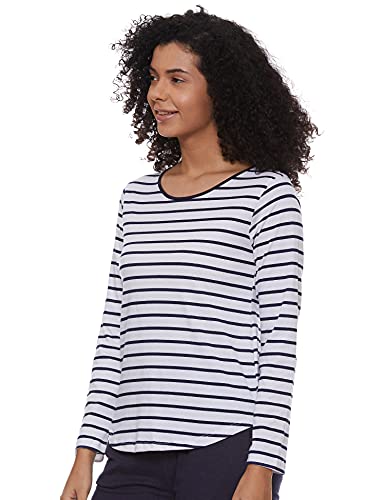 Image of A.T.U.N. (ALL THINGS UBER NICE) Womens Printed Cotton Long Sleeve Regular T-Shirt (Pack of 3)