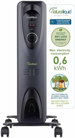 Bastilipo - RC-ECOFLUID-9, Radiateur écologique compact avec H2O ...