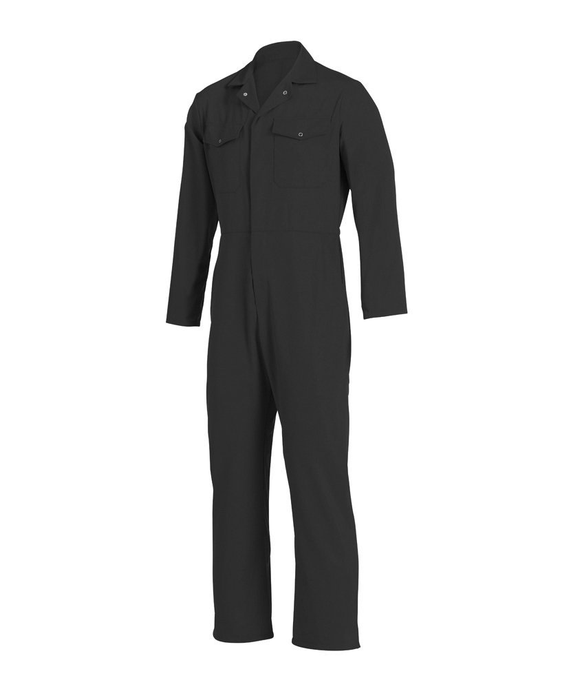 MixStuff Men's Black Full Sleeve X-large Coverall (Boiler Suit and Dungaree)