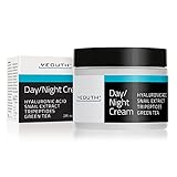 Tages-/Nachtcreme Feuchtigkeitscreme, Gesichtscreme mit Hyaluronsäure & Schneckenextrakt, Feuchtigkeitscreme gegen Falten, feine Linien & dunkle Flecken, Skincare für Damen & Männer von YEOUTH 60g