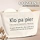 COZYINT® [DAS ORIGINAL] toilettenpapier aufbewahrung lustig – klopapier Rollen Organizer, wc Papier ersatzrollenhalter, toilettenpapieraufbewahrung, klorollenaufbewahrung