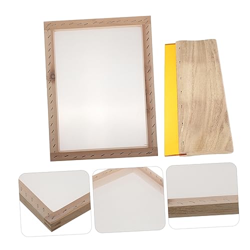 Scrapers pour impression serigraphique kit complet haute précision cadre et squeegee OSALADI - 8