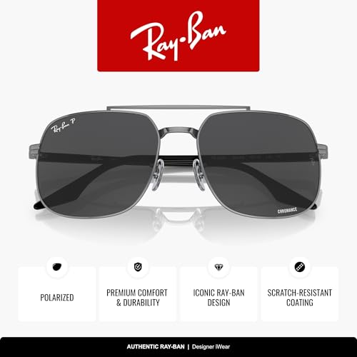 Image of Ray-Ban RB3699 Square Sunglasses for Men for Women