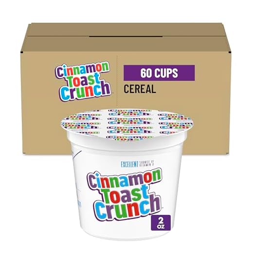 Cinnamon Toast Crunch Cup Cereal (Pack of 60)
