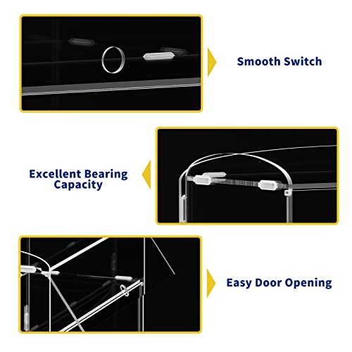 Acrylic Display Case 2 Layer For Food, Bakery Pastry Display Case, Retail Display Counter Cases, Bakery Display Shelf, Self Serve Pastry Or Donut Display #TOP5