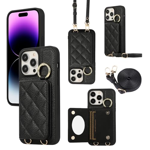 Étui iPhone 13 Pro Max fin léger avec miroir maquillage intégré