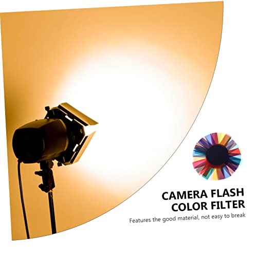 UKCOCO 20 Sztuk Kamery Filtr Kolor Filtry Flash Color Boards Color Optics Filtry Kolorów